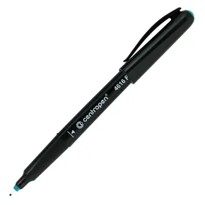 Centropen, markier 4616, zelený, 10ks, 0.6mm, alkoholová báza. CD/DVD marker, cena za 1ks